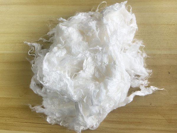 Grüne Lyocell-Faser