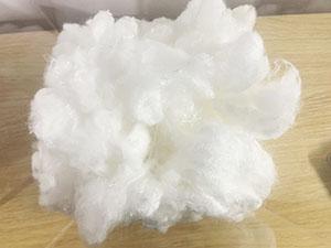 가교된 리오셀 섬유