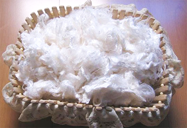 레이온 스테이플