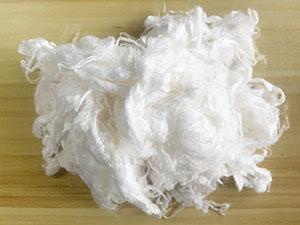 Gebauschte Acrylfaser
