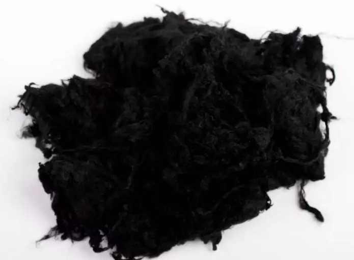 Black Acrylic Fiber