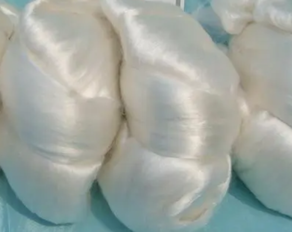 Spun Silk Fiber